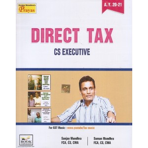 Book Corporation's Direct Tax for CS Executive June 2020 Exam by CS. Sanjay Mundhra, CS. Suman Mundhra